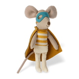 Maileg Little Brother Super Hero Mouse In Matchbox