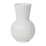 Lyngby Tura Vase White Porcelain 18cm