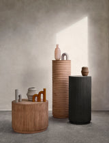 Broste Harald Handmade Glass Vase Light Pink