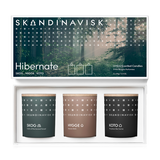 Skandinavisk Hibernate Mini Candle Giftset (Skog, Hygge, Koto)
