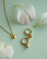 Pernille Corydon Heart Huggies Gold