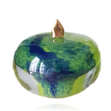 Kosta Boda Earth Sculpture Home Green