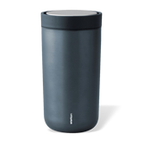 Stelton To Go Click Cup Dark Blue Metallic 0.4 Litre
