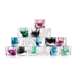 Kosta Boda Brick Votive Black