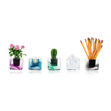 Kosta Boda Brick Votive Black