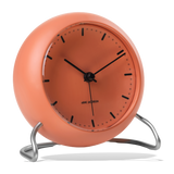 Arne Jacobsen City Hall Table Clock Pale Orange