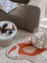 Broste Koi Cushion Cover Blue 50 x 50 cm With Pad