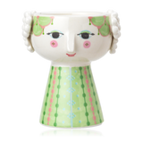 Bjørn Wiinblad Ceramic Eva Candle Holder Light Green 9.5cm