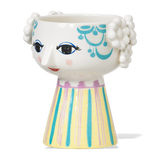 Bjørn Wiinblad Ceramic Eva Candle Holder Light Blue 9.5cm