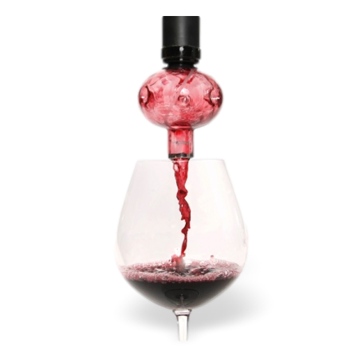 Soiree Bottle Top Wine Aerator and Decanter