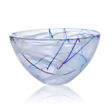 Kosta Boda Contrast Bowl Small White