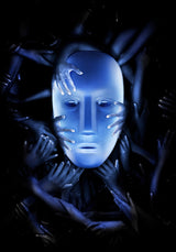 Kosta Boda Bertil Vallien Brains Blue Karolina