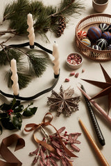 Broste Halo Candleholder Pumpkin Orange