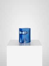 Kosta Boda Block Sculpture Azure Stairs