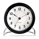 Arne Jacobsen Station Table Alarm Clock Black