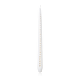 Broste Advent Taper Candle White