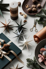 Broste Hanging Paper Bird Decoration Pompeian Red