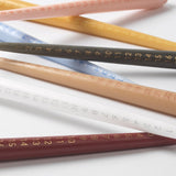 Broste Advent Taper Candle White