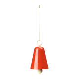 Broste Hanging Metal Bell Pumpkin Orange