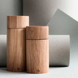 Broste Salt and Pepper Grinder Natural Oak Small