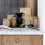 Broste Salt and Pepper Grinder Natural Oak Small