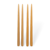 Broste Tapered Candles Golden Yellow Set of 4