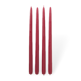 Broste Tapered Candles Truly Red Set of 4