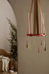 Broste Halo Candleholder Caramel