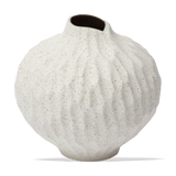 Lindform Line Vase Cut Medium Sand White