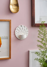 Dottir Pipanella Ceramic Wall Votive Scales White