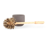 Iris Hantverk Birch Wood Toilet Brush in Concrete Cup