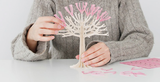 Lovi 22cm Natural Wood Cherry Tree Pink Blossom