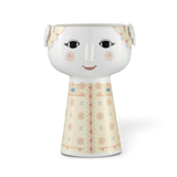 Bjørn Wiinblad Ceramic Eva Vase Soft Yellow