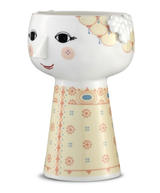 Bjørn Wiinblad Ceramic Eva Vase Soft Yellow