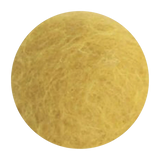 Gry & Sif Felt Flower Ball Ø2cm Yellow