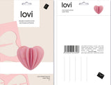 Lovi Heart 4.5cm Light Pink