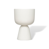 Iittala Nappula Ceramic Plant Pot Medium White