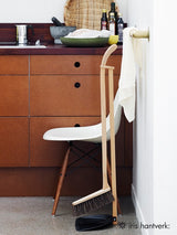 Iris Hantverk Tall Dustpan & Brush Set Granite Grey