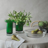 Kosta Boda Limelight Tulip Vase Apple Green