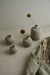 Lindform Bottle Vase Small Sand Grey