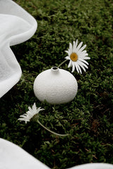 Lindform Bari Vase Rough White Small