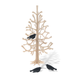 Lovi Set of 3 Minibirds 5cm Black