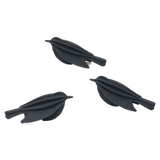 Lovi Set of 3 Minibirds 5cm Black