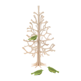 Lovi Set of 3 Minibirds 5cm Light Green