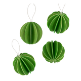 Lovi Original Bauble 6cm Light Green Set of 4