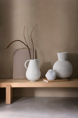 Lyngby Tura Vase White Porcelain 34cm