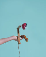 Mr. Wattson Mini Lamp Cherry Red