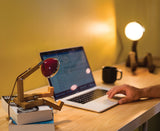 Mr. Wattson Mini Lamp Cherry Red