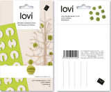 Lovi Set of 8 Mini Baubles Green