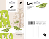 Lovi Set of 3 Minibirds 5cm Light Green